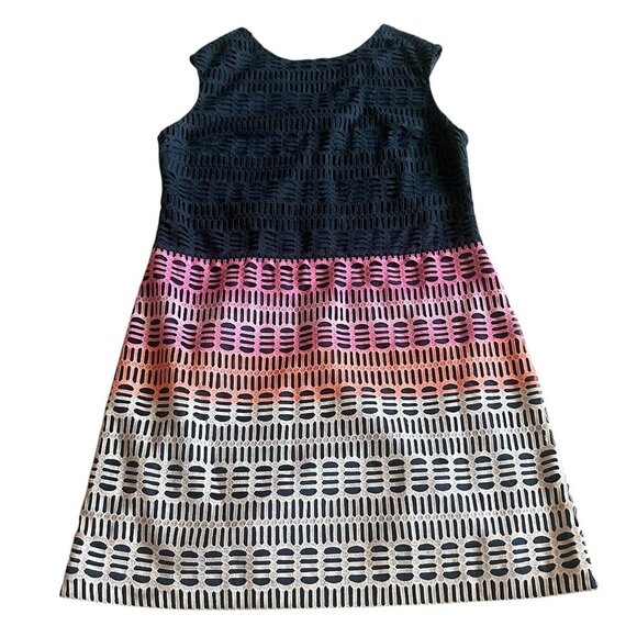 Ted Baker London Dahil Marina Mosaic Lace Tunic Dress Ombre Cocktail Size 4 - Picture 1 of 12